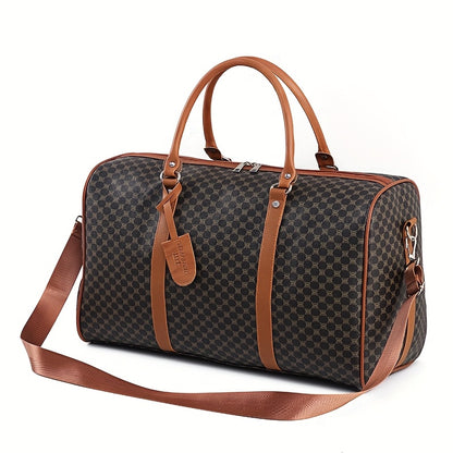 Stylish Travel Bag for Men and Women, Large Capacity Tourist Bag, Business Sports Gym Bag, Daily Commuting Outing Weekend Trip, Suitable for All Four Seasons, Clothes Luggage Bag