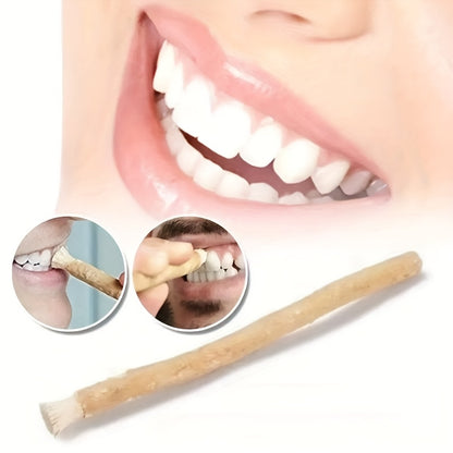 1/3pcs Premium natural toothbrush with premium stick - soft bristles, suitable for gentle oral care, multi-purpose dental and gum hygiene, unisex adults, premium toothbrush, traditional design