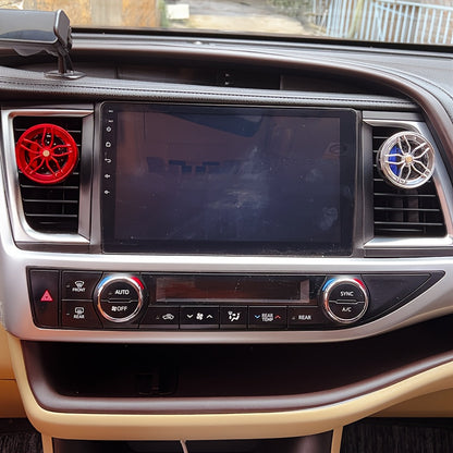 Car Accessories for Interior Decoration, Rotating Air Vent Perfume, Solid Fragrance Balm