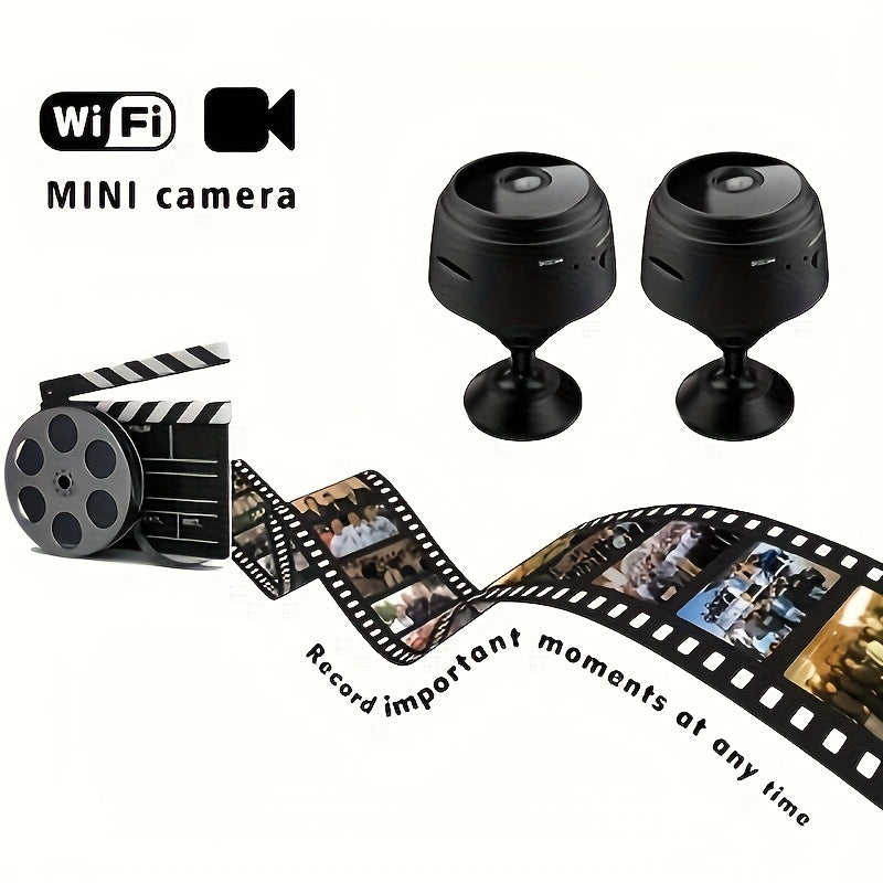 Wireless Security Camera | Crisp 480P Indoor Monitoring