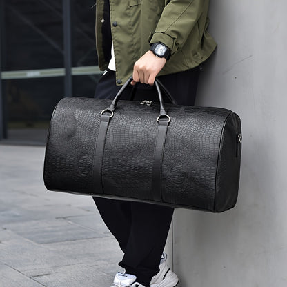 Men'S Portable Sports Gym Bag with a Wet And Dry Separation Pocket, Made of, Suitable for Short Trips, Business Travel, And Vacations for Both Men And Women.