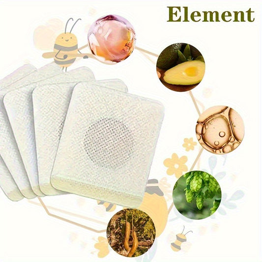 200pcs Waist and Abdominal Patch Set, Effective Plant Fiber for Tightening and Burning Sensation, Light Beige-Friendly Material for Elasticity and Firming, Suitable for Enhanced Fitness Performance, Multiple Options, No Batte