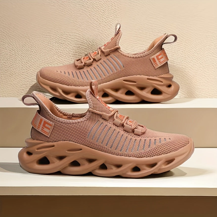 Girls' Sports Shoes Mesh 2025 New Style Breathable Coconut Shoes Spring and Autumn Soft Sole Lightweight Running Shoes Walking Shoes