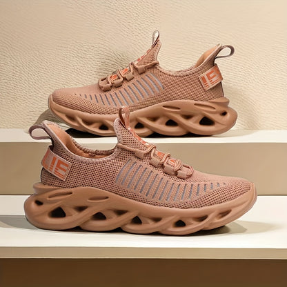 Girls' Sports Shoes Mesh 2025 New Style Breathable Coconut Shoes Spring and Autumn Soft Sole Lightweight Running Shoes Walking Shoes