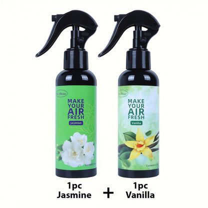 Multi-flavor combination fragrance spray, home and car air freshener spray, can eliminate odors in cars, homes, offices, bedrooms, bathrooms, toilets, and kitchens, create a romantic atmosphere, Valentine's Day, women, birthd