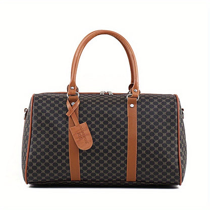 Stylish Large Capacity Business Travel Bag, Outdoor Shoulder Crossbody Organizer for Men and Women, Suitable for All Seasons Weekend Getaway Luggage