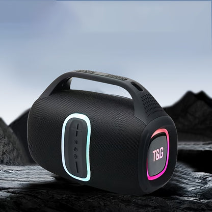 T&G Portable Wireless Wireless Speaker - 24W HD Stereo Sound, IPX4 High Quality & Dustproof, Long-Lasting 3600mAh Battery, Dual Speakers, Compatible with Phone/ Tablet/TV/PC, USB-C Portable Charger - for Home, Travel, Party,