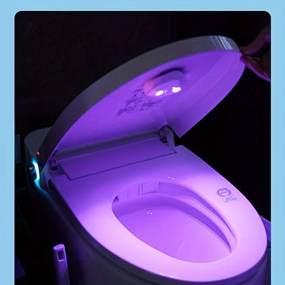 Automatic toilet smell removal device intelligent sensing lamp bathroom toilet toilet air purification household
