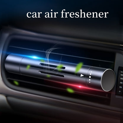 Car Air Freshener Set; Aromatic Stick Air Freshener Diffuser, (Includes 1 Diffuser And 5 Solid Mixed Fragrance Sticks).