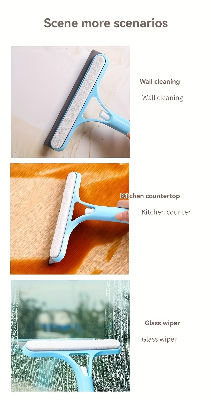 3-In-1 Multi-Functional Glass Cleaning Tool with Sprinkler