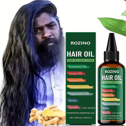 7-in-1 hair care essential oil, 7 kinds of essence ingredients