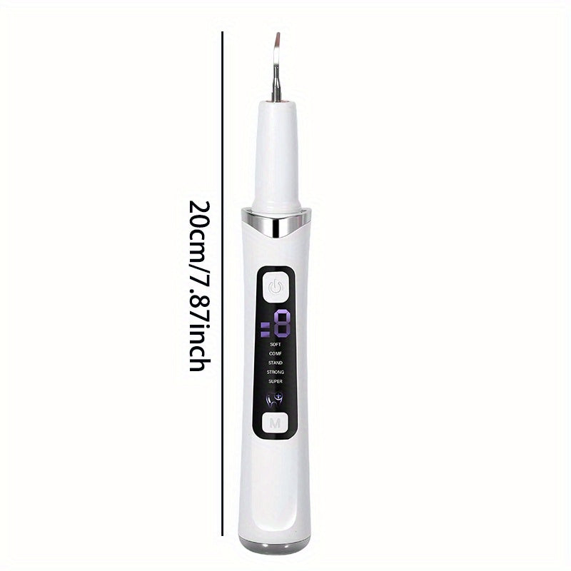 2025 New Electric Teeth Cleaner, Multi-functional Teeth Cleaning Tool, Rechargeable Teeth Cleaner, Travel Portable Set, Holiday Gift