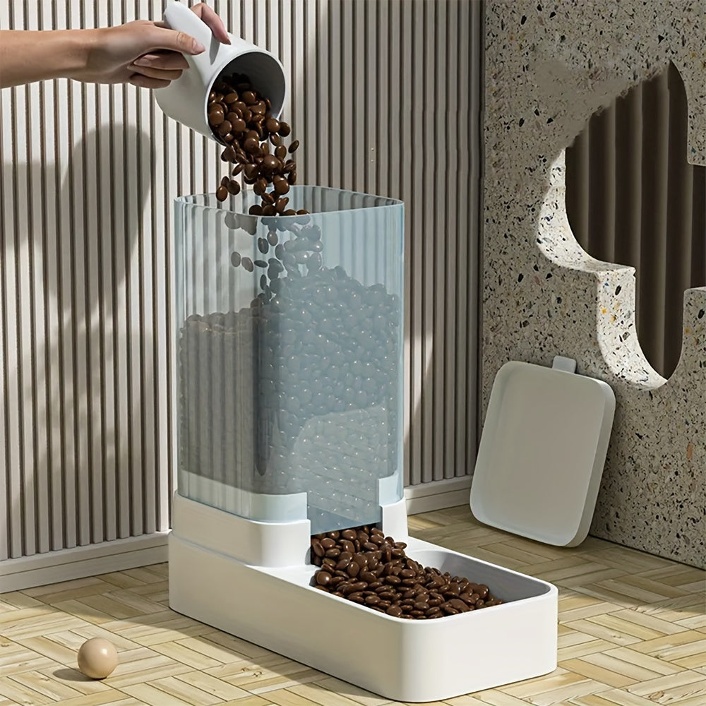 Automatic Dog Feeder and Dog Water Dispenser. Gravity Pet Feeder and Water Dispenser for Dogs Cats Pets Animals