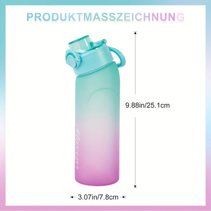 Air Kettle, 720ml/25oz Kettle, Includes 5 Flavor Boxes, Suitable for Outdoor Sports Blue & Purple