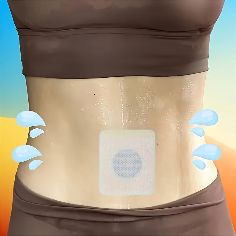 200pcs Waist and Abdominal Patch Set, Effective Plant Fiber for Tightening and Burning Sensation, Light Beige-Friendly Material for Elasticity and Firming, Suitable for Enhanced Fitness Performance, Multiple Options, No Batte