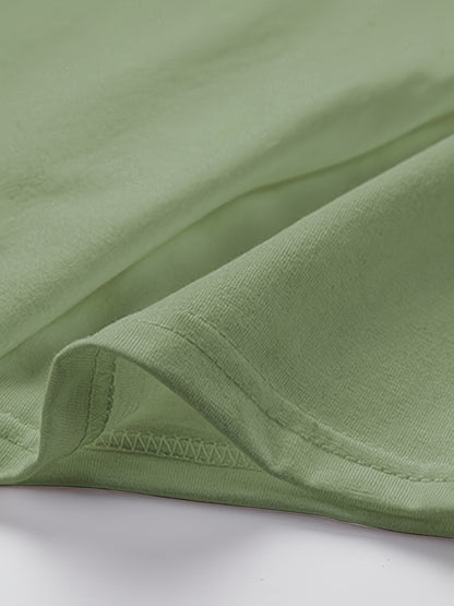 Summer New Men's Casual Home T-Shirt and Shorts Set