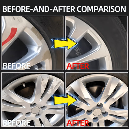 Zhenghu Hub Wheel Refinisher - 30g, Rust, Scratch & Fading Remover for Car Wheels, Acid Rain Corrosion Protection, Ideal for Aluminum & Steel Wheels, Aluminum Wheel Refinisher|Professional Wheel Care|Durable Protective Coatin