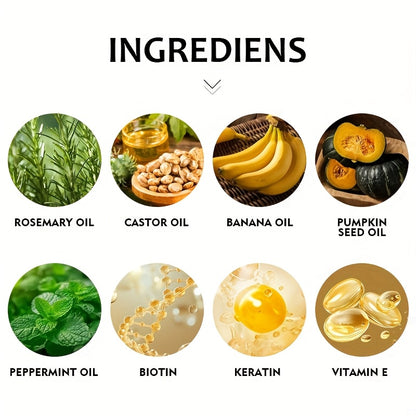 7-in-1 hair care essential oil, 7 kinds of essence ingredients