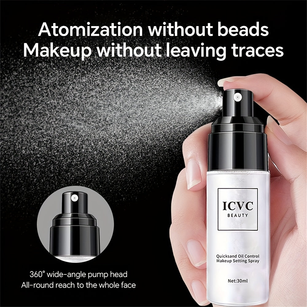 Professional Makeup Setting Spray, Oil-Control, Long-Lasting, Natural Finish, Matte, Refreshing, Quick-Drying Suitable for Setting