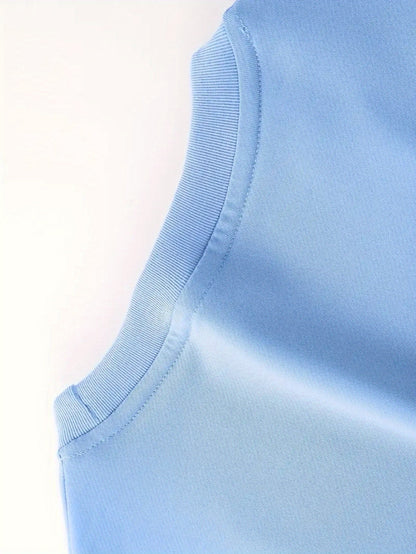 Men'S Casual Crew Neck T-Shirt with Happy Face Print | Comfortable & Breathable | Summer Streetwear and Everyday Tee | Versatile Short Sleeve Top | Lightweight Fabric