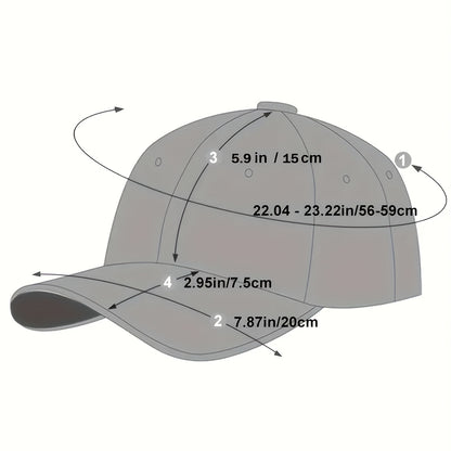 ATHACER "RAW" Printed Baseball Cap - Stylish Black Polyester Hat for Men & Women, Lightweight & Durable, Perfect for Shopping, Gifting, Birthdays, Outdoor Activities, Travel, Gatherings, Parties, All-Season Wear, Party Access
