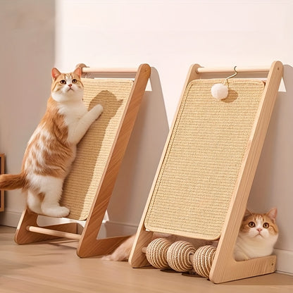 1 Sturdy Sisal Cat Scratching Pad - (Excluding Wooden Frame And Other Structures), Suitable for Sofa Safety Design, Suitable for Exercise And Rest - Is The Perfect Gift for Cats And Is Their Favorite Gift.