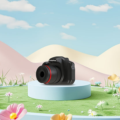 HD Youngsters' Digital Camera with Long Lens - Perfect Gift for Boys & Girls Ages 3-12, Includes 32GB Memory Card, Available in Pink/Purple/Blue/Black