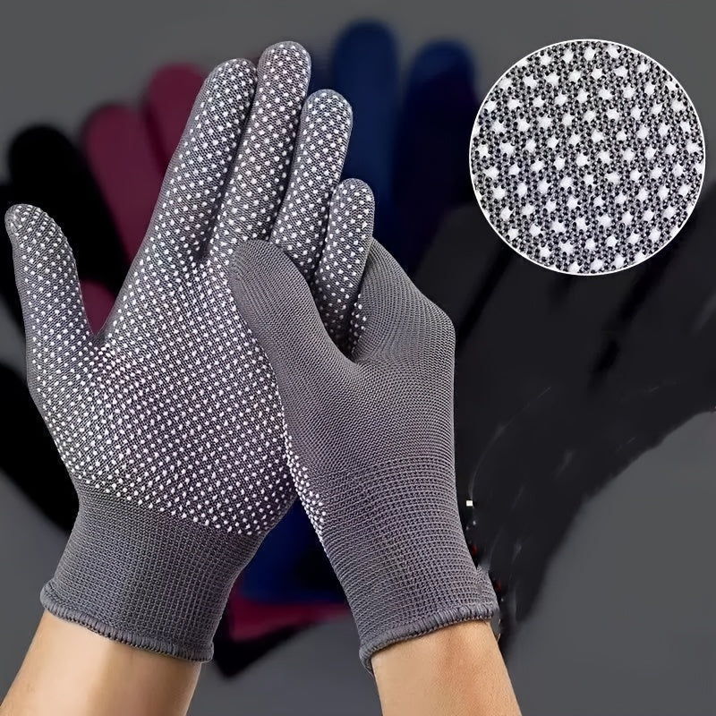 10pcs Summer Gloves, Non-Slip Gloves, Comfortable, Lightweight, Breathable, Unisex, Suitable for Outdoor Cycling, Camping, Fishing - Lightweight and Durable