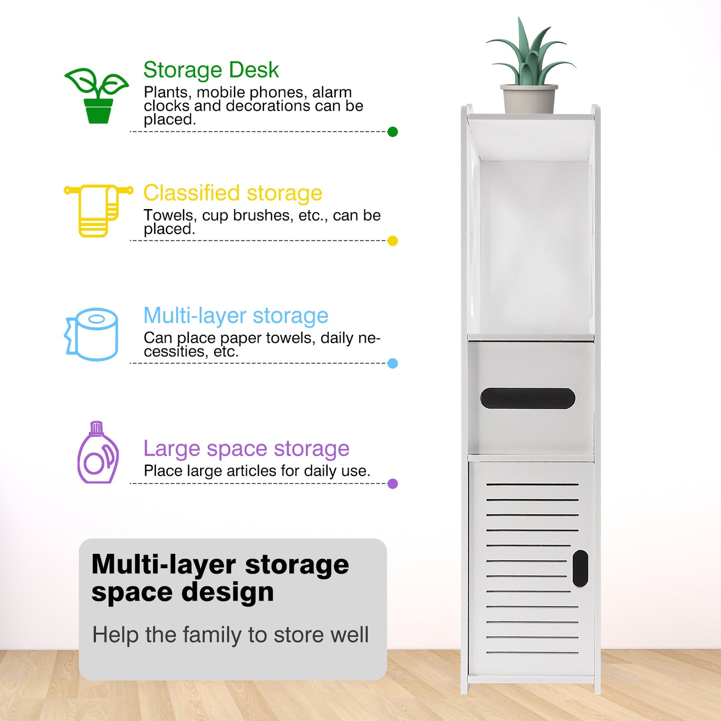 Bathroom Cabinet Bathroom Storage Cabinet Drawer Cabinet Freestanding Unit Shelf Kitchen Utensils Bathroom Cabinet Bathroom Furniture Bathroom Accessories Drawer Organizer Storage Box Tool Cabinet