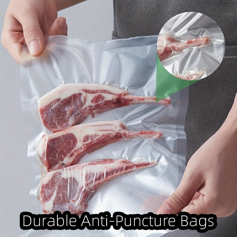 Heavy-Duty Vacuum Sealer Bags for Food Storage - 299.72 cm Roll, Tear-Resistant & Durable, Ideal for Low-Temperature Cooking, Keeps Meat, Vegetables, Fruits & More Fresh, Perfect for Home Kitchens, Food Vacuum Sealer