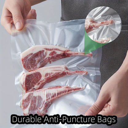 Heavy-Duty Vacuum Sealer Bags for Food Storage - 299.72 cm Roll, Tear-Resistant & Durable, Ideal for Low-Temperature Cooking, Keeps Meat, Vegetables, Fruits & More Fresh, Perfect for Home Kitchens, Food Vacuum Sealer