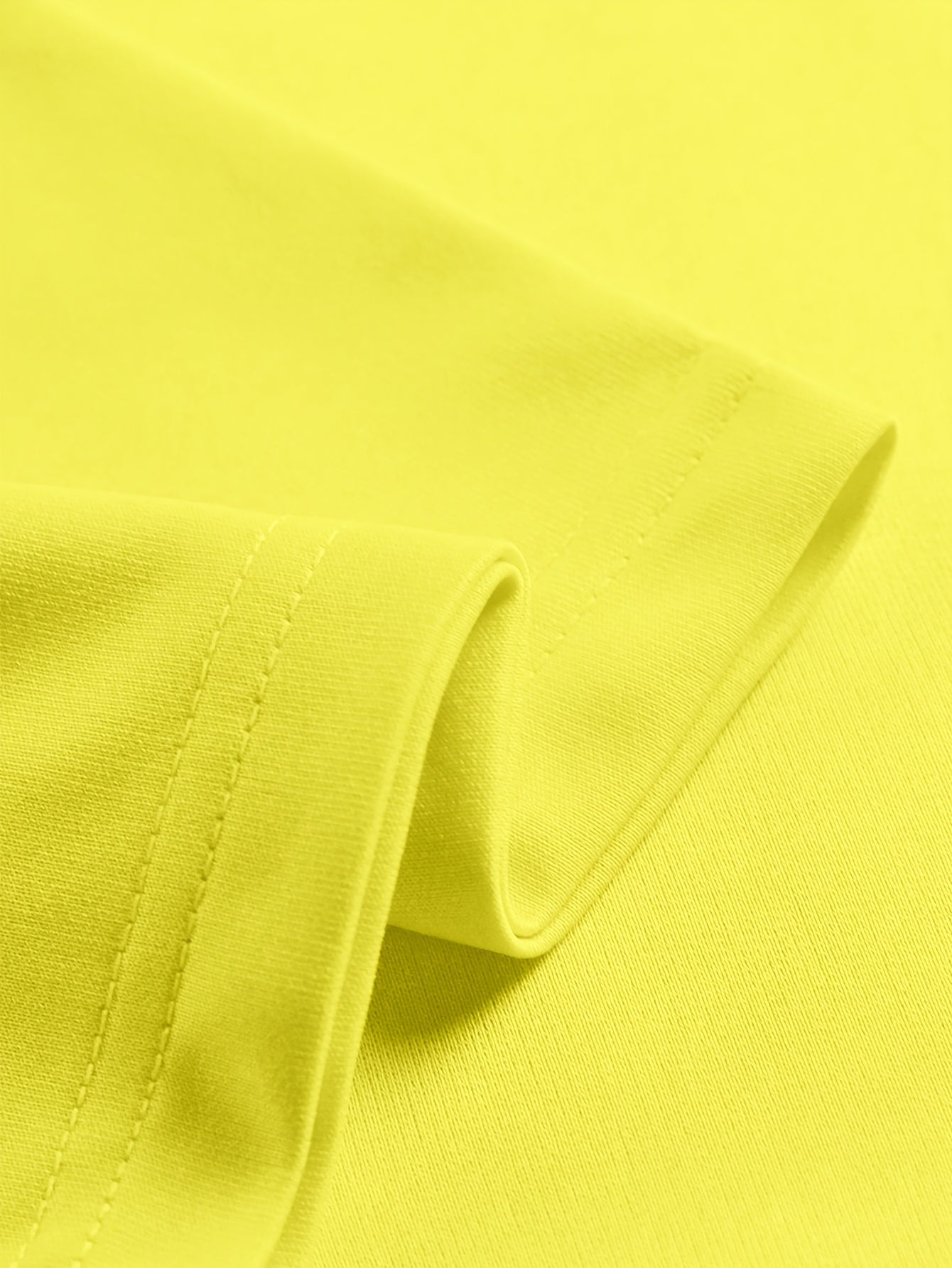 Men'S Bright Yellow Graphic T-Shirt - Loose Fit Streetwear Tee with Smile Design, Round Neck Summer Shirt for Everyday & Formal Outfits - Lightweight Casual Top, Street Style, Bold Print, Comfortable Material, Printed Shirt,