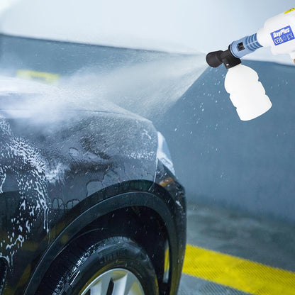 Cordless Electric Pressure Washer with 1.5Ah Battery & Fast Charger, 3000PSI High-Pressure Portable Washer, 5m Hose & 2 Water Sources (Bottles/Buckets) for Cars, SUVs, RVs, ATVs, 4X4, 4WD - Includes Nozzle & Spray Gun, Pressu