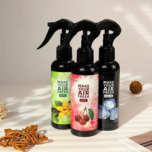 Multi-flavor combination fragrance spray, home and car air freshener spray, can eliminate odors in cars, homes, offices, bedrooms, bathrooms, toilets, and kitchens, create a romantic atmosphere, Valentine's Day, women, birthd