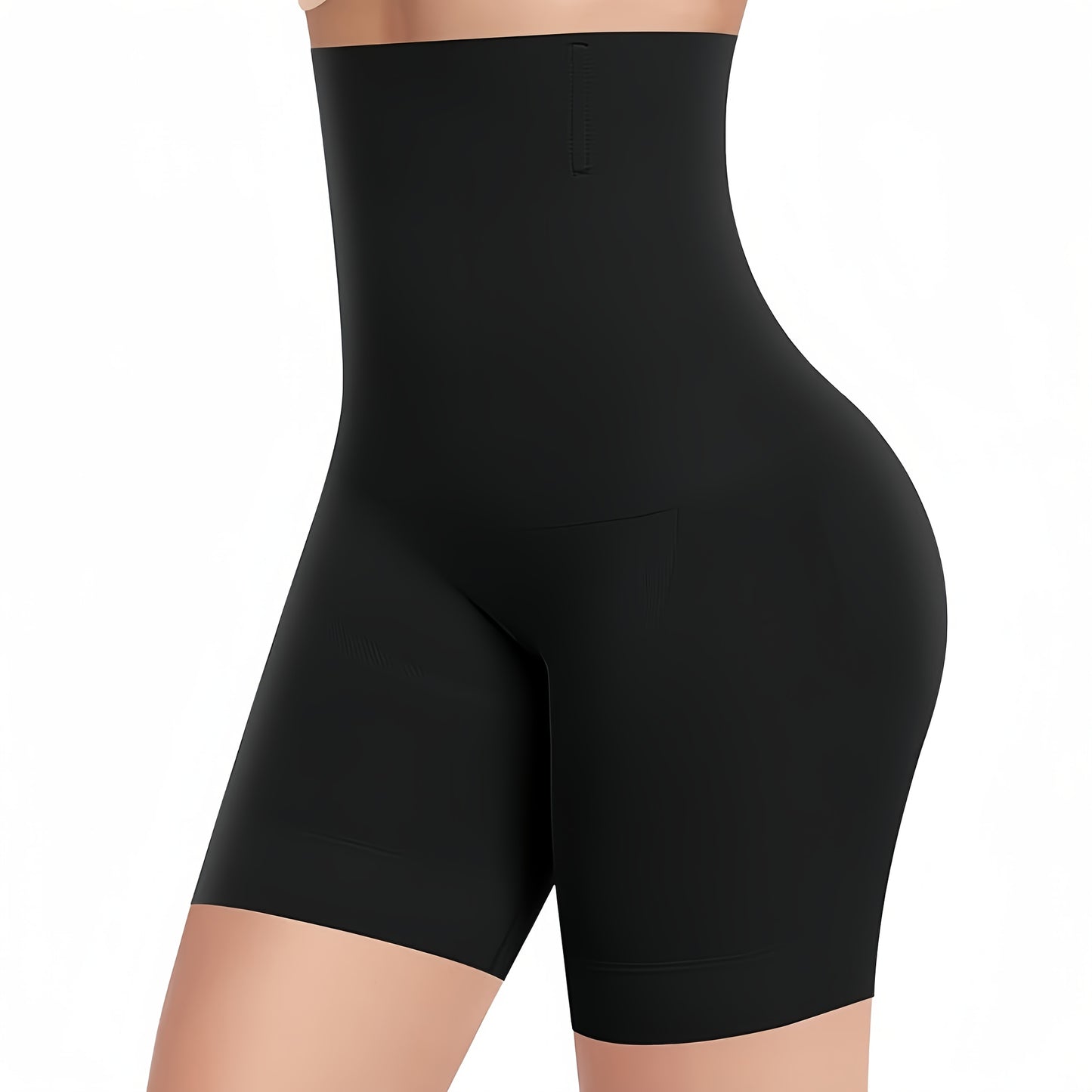 High-Waist Tummy Control Shapewear Shorts for Women - Seamless, Compression Thigh Slimming & Butt Lifting Underwear, Invisible Postpartum Waist Trainer, Comfortable Polyester, All-Season Wear, Waist Trainer Tummy Control
