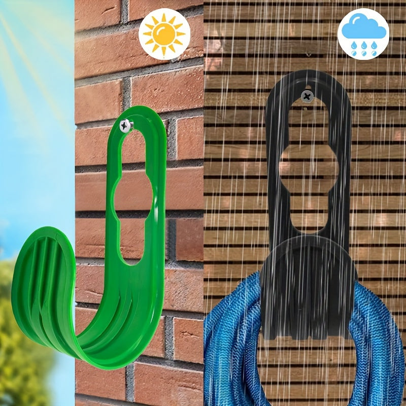Water Pipe Hook Water Pipe Bracket, Garden Water Pipe Hanger, Garden Watering Water Pipe Hook Wall-mounted Neat Bracket