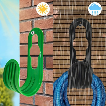 Water Pipe Hook Water Pipe Bracket, Garden Water Pipe Hanger, Garden Watering Water Pipe Hook Wall-mounted Neat Bracket