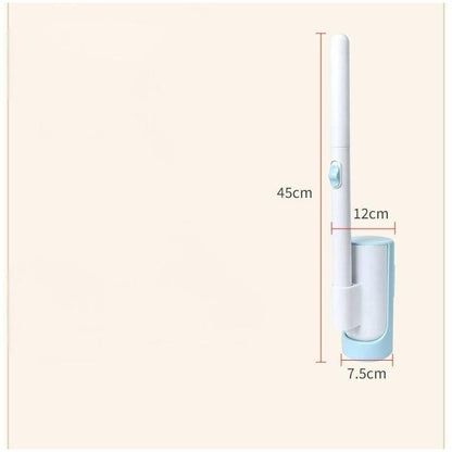 AJOOYC WC Brush Set - Including Toilet Brush - with Wall Mount And Interchangeable Brush Heads, Suitable for Household, Bathroom WC, Salons, Hotels, Bathroom Accessories, Home Decor, Summer Items, Toilet Brush