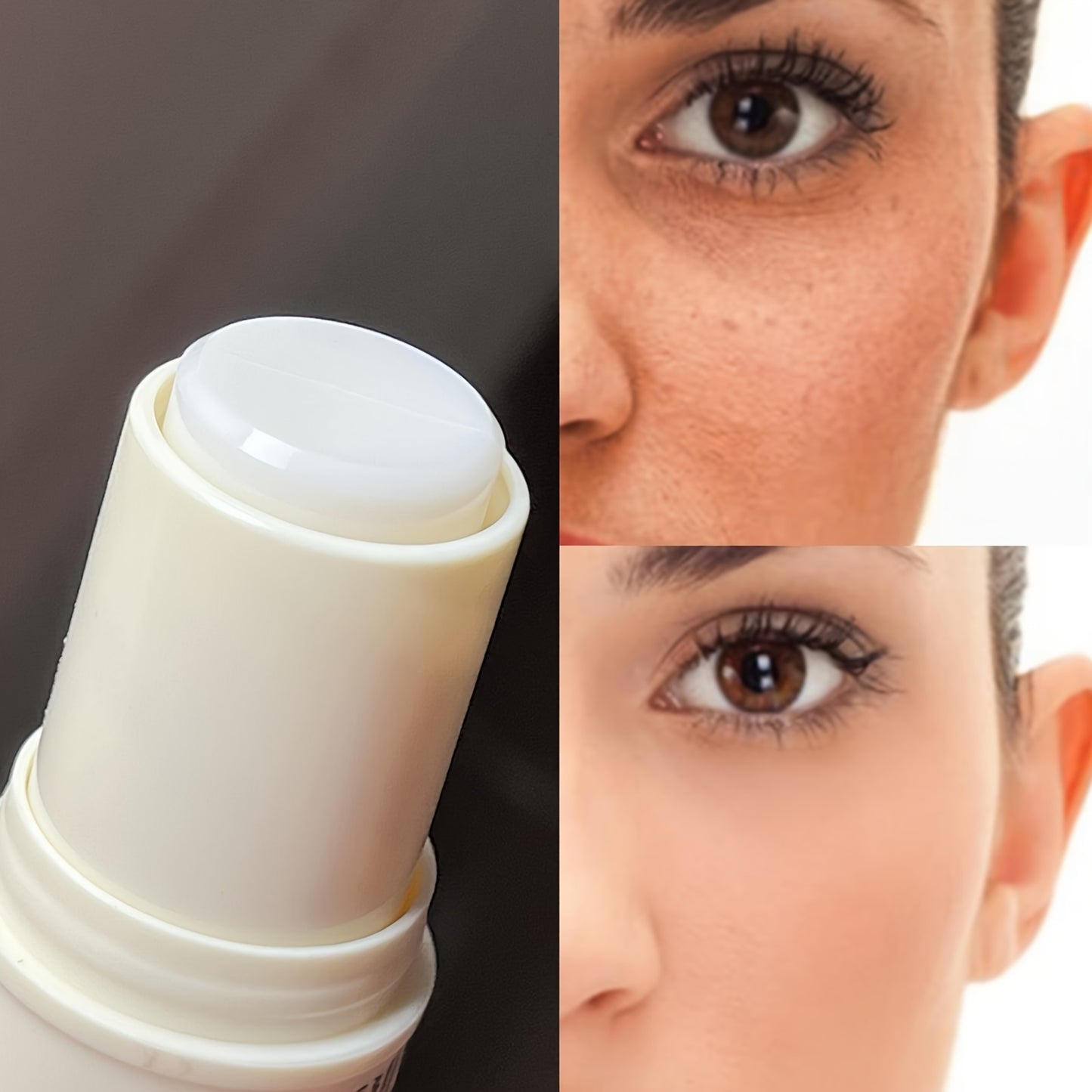 Invisible Pore Primer Cream - Matte, Waterproof & Sweatproof Foundation Stick for Long-Lasting Makeup Application, Fair Skin Tone, Makeup Primer|Matte Finish|Waterproof Foundation
