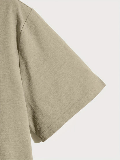 Men'S Casual Short Sleeve T-Shirt - "Made in Balkans" Print, Lightweight & Breathable Summer Tee, Round Neck, Regular Fit, Perfect for Casual Attire, Breathable Clothing | Modern Casualwear | Lightweight Shirt