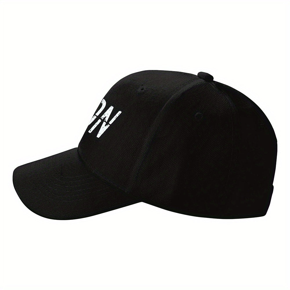 1pc ICON, LEGEND Peaked Cap Hat Unisex Baseball Cap Adjustable Lightweight Versatile Cap