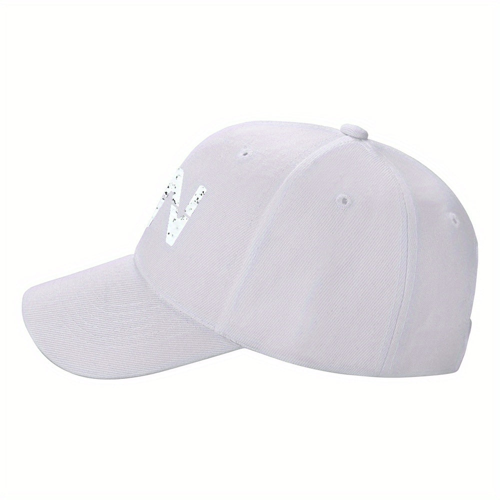 1pc ICON, LEGEND Peaked Cap Hat Unisex Baseball Cap Adjustable Lightweight Versatile Cap