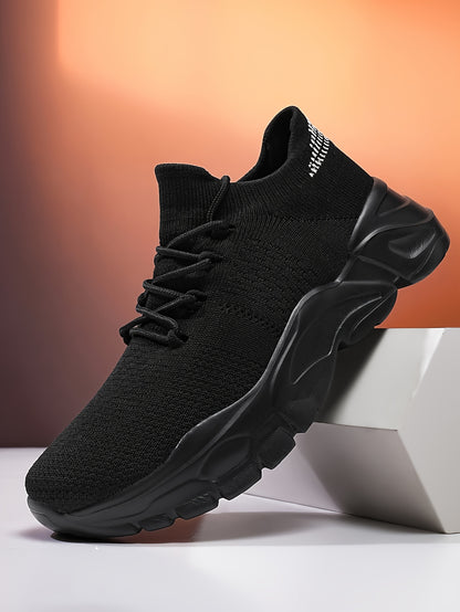 Men's Breathable Comfortable Casual Sneakers - White Low-Top Lace-Up Shoes with EVA Cushioned Sole for All-Season Outdoor Running & Daily Wear, Allseason Running | Minimalist Design | Comfortable Footwear