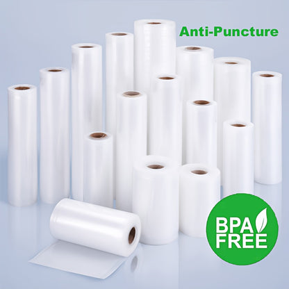 Heavy-Duty Vacuum Sealer Bags for Preserving Food, Suitable for Vacuum Packaging, Bpa-Free, Puncture-Resistant, And of Commercial Quality.
