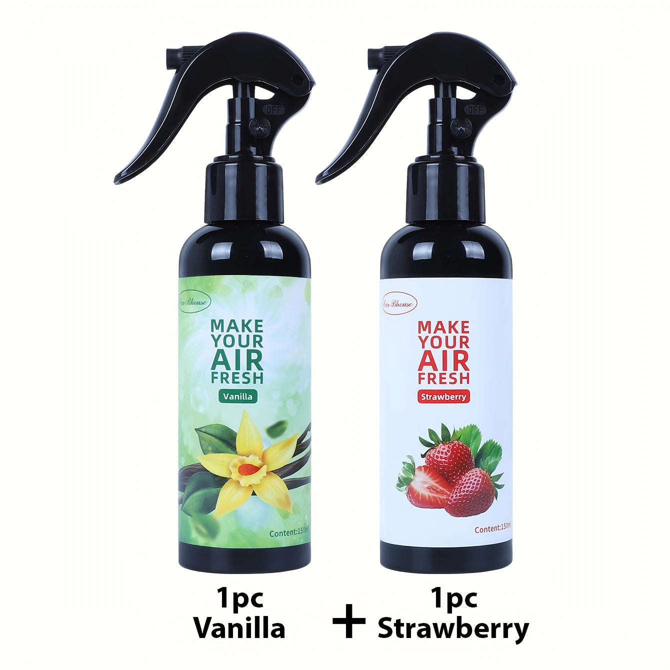 Multi-flavor combination fragrance spray, home and car air freshener spray, can eliminate odors in cars, homes, offices, bedrooms, bathrooms, toilets, and kitchens, create a romantic atmosphere, Valentine's Day, women, birthd