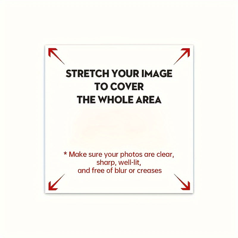 Customized Canvas Print Wall Art - Personalized Photo on Frameless Canvas, Stylish Monochrome Theme, Perfect Gift for Couples, Family, Friends - Ideal for Living Room, Bedroom, Kitchen Decor, Personalized Gifts