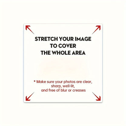 Customized Canvas Print Wall Art - Personalized Photo on Frameless Canvas, Stylish Monochrome Theme, Perfect Gift for Couples, Family, Friends - Ideal for Living Room, Bedroom, Kitchen Decor, Personalized Gifts