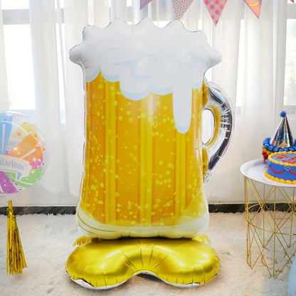 1pc, Large Celebration Wine Bottle Base Balloon, Party Holiday Supplies, Holiday Accessories, Birthday Party Supplies, New Year Supplies, Room Decoration, Home Decoration, Scene Decoration, Wedding Supplies
