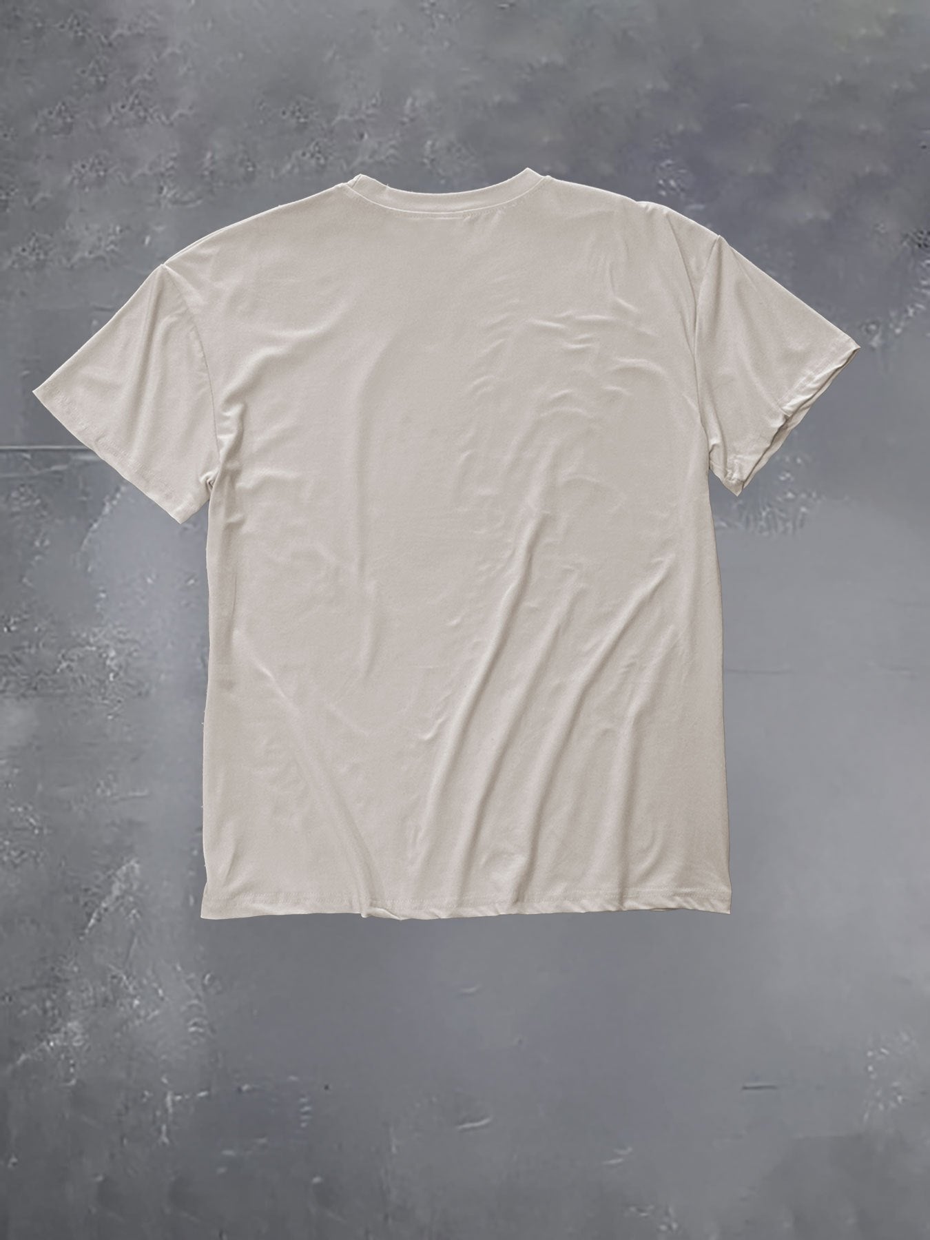 graphic print drop shoulder t-shirt, short sleeve crew neck casual top for spring & summer, Women's clothing