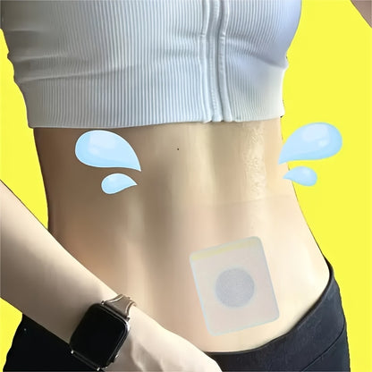 200pcs Waist and Abdominal Patch Set, Effective Plant Fiber for Tightening and Burning Sensation, Light Beige-Friendly Material for Elasticity and Firming, Suitable for Enhanced Fitness Performance, Multiple Options, No Batte